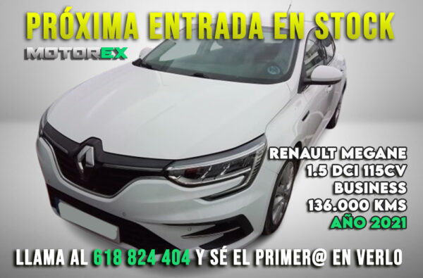 Renault Megane 1.5 DCI 115cv Business 5p. 2021