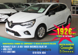 Renault Clio 1.5 DCI 100cv Business Blue 5p. 2022