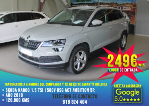 Skoda Karoq 1.5 TSI 150cv DSG Act Ambition 5p. 2018