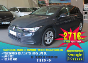 Volkswagen Golf 2.0 TDI 115cv Life 5p. 2022