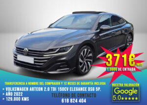 Volkswagen Arteon 2.0 TDI 150cv DSG Elegance 5p. 2022