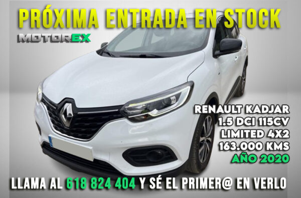 Renault Kadjar 1.5 DCI 115cv Limited 4X2 5p. 2020