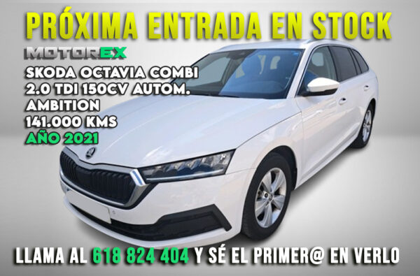 Skoda Octavia Combi 2.0 TDI 150cv Auto. Ambition 2021