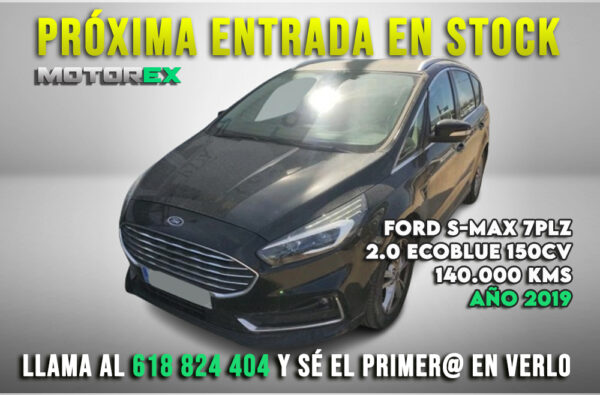 Ford S-Max 2.0 Ecoblue 150cv 7 plazas 2019
